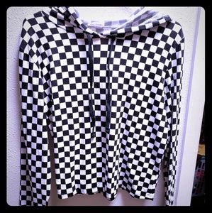 Checkered hoodie
